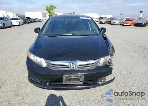 2012 Honda Civic Ex z USA, uszkodzony, nr VIN 19XFB2F80CE354190